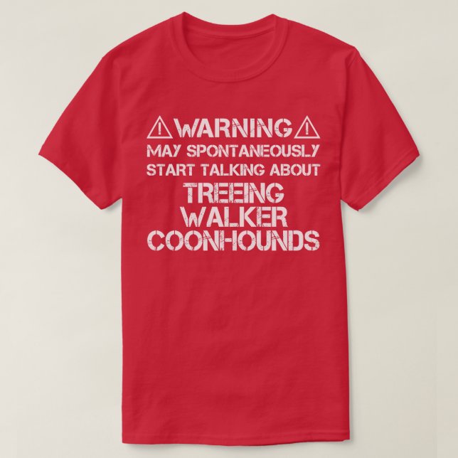 Treeing Walker Coonhound T-Shirt (Design vorne)