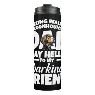 Treeing Walker Coonhound Vater Vater Sage Hallo Thermosbecher