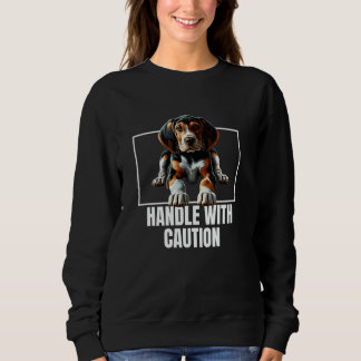 Treeing Walker Coonhound Walker-Hund-Handle mit Ca Sweatshirt
