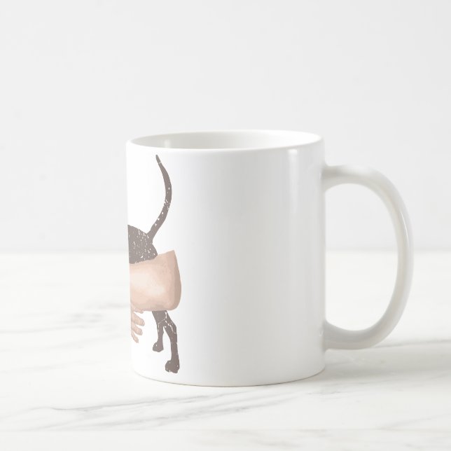 Treeing WandererCoonhound Kaffeetasse (Rechts)
