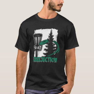 Treejection Player Pro Frisbee Buddy Beruflich T-Shirt