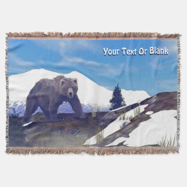 Treeline Grizzly Decke (Vorderseite)