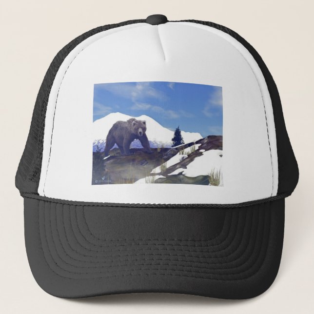 Treeline Grizzly Truckerkappe (Vorderseite)