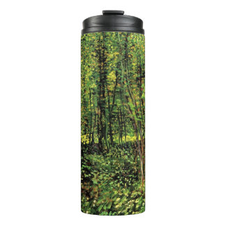 Trees and Undergrowth by Vincent van Gogh Thermosbecher