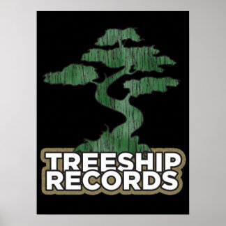 Treeship Platten Poster