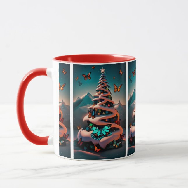 Treetop Snowfall Tasse (Links)