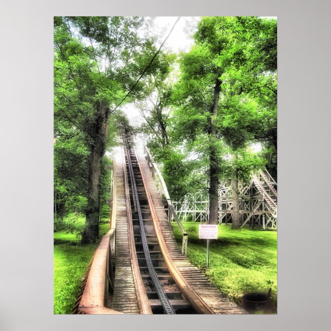"Treetop Woodie" Poster (Vorne)