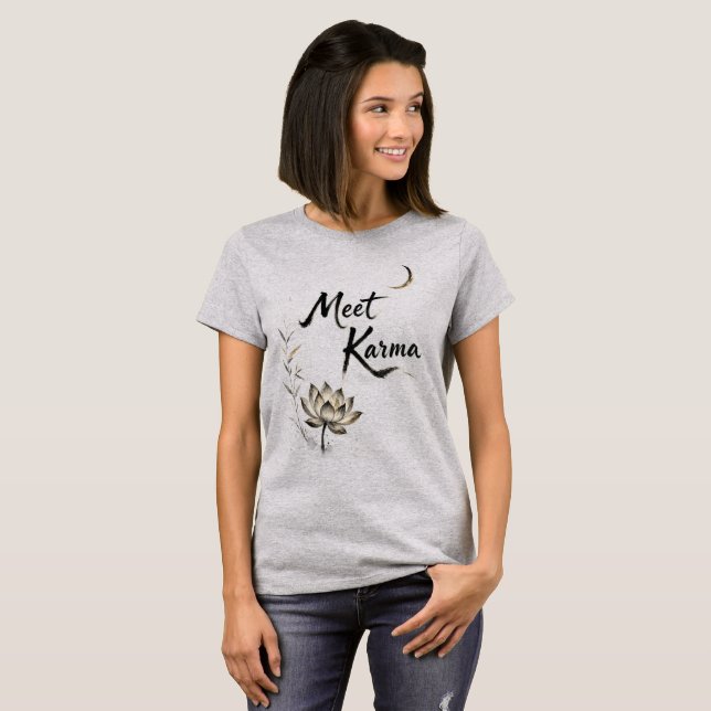 Treffe Karma T-Shirt (Vorne ganz)