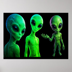 Treffe meine schöne Familie von Außerirdischen Wan Poster