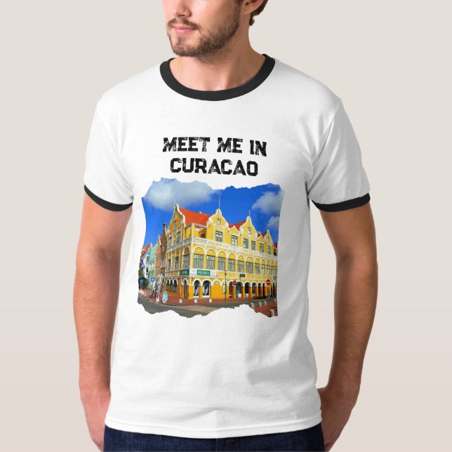 Treffe mich in Curaçao T-Shirt (Vorderseite)
