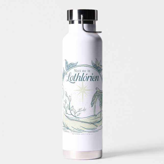 Treffe mich in LOTHLORIEN™ - Schwanenboot Trinkflasche (Links)