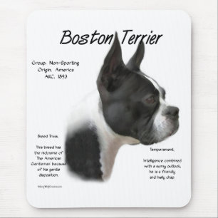 Treffen Bostons Terrier die Zucht Mousepad