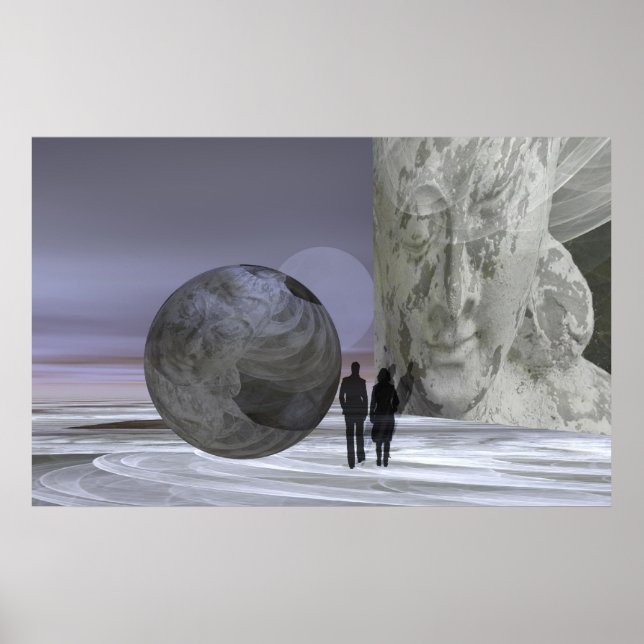 Treffen Buddha Poster (Vorne)