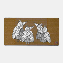 Treffen der Vögel Schreibtischunterlage