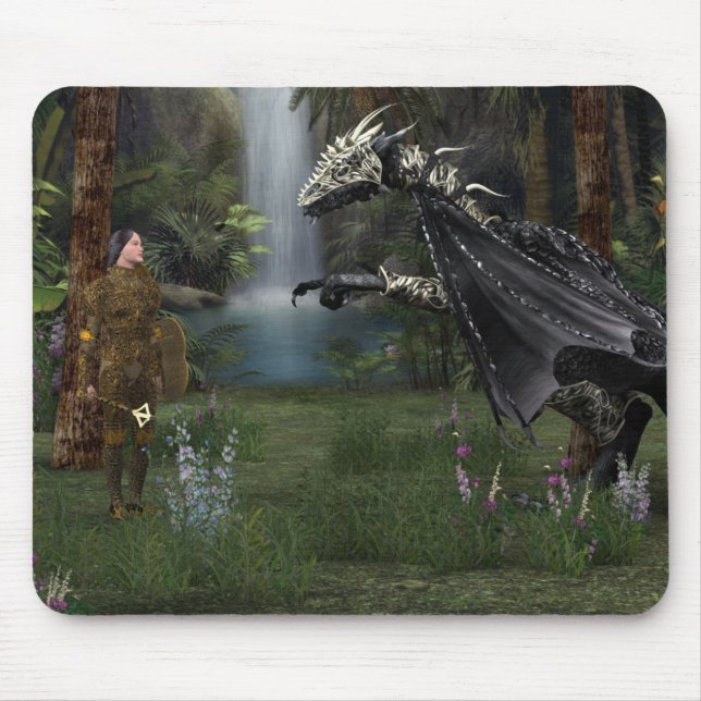 Treffen des Drachen Mousepad (Vorne)