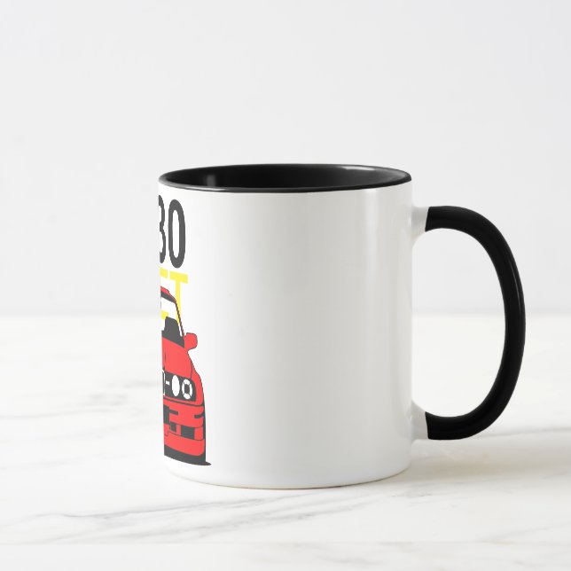 Treffen-Kaffee-Tasse BMW E30 Tasse (Rechts)