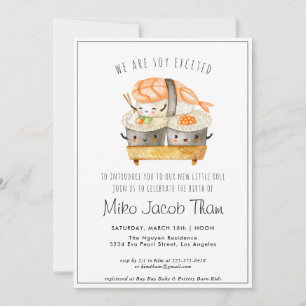 Treffen Sie das Baby   Sushi Baby Dusche Party Ein