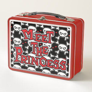 Treffen Sie das Princess-Logo Metall Brotdose