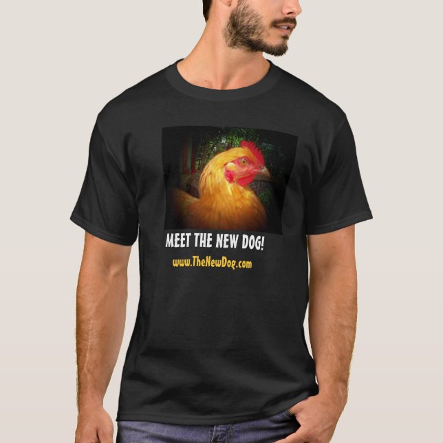 TREFFEN SIE DEN NEUEN HUND! /www.TheNewDog.com T-Shirt (Vorderseite)