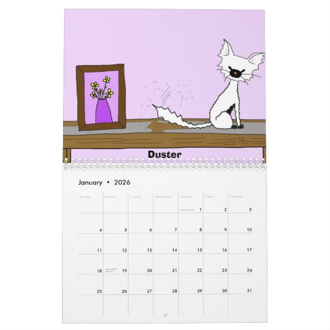 Treffen Sie Mews Kalender 2014 (Jan 2026)