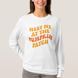 Treffen Sie mich am Pumpkin Patch T-Shirt