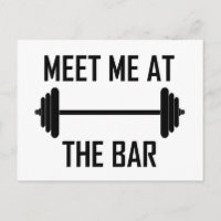 Treffen Sie mich auf dem Bar lustigen Zitat
