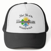 Treffen Sie mich auf dem Boardwalk Trucker Hat