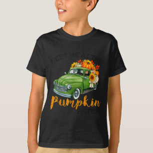 Treffen Sie mich auf dem Kürbisfeld Ckup Herbst Th T-Shirt