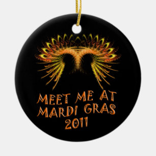 Treffen Sie mich der Verzierung an des Keramik Ornament