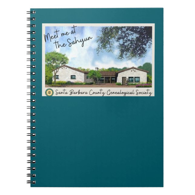 Treffen Sie mich im Sahyun-Notebook Notizblock (Vorderseite)