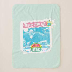 Treffen Sie mich im zentralen Perk Neon Graphic Sherpadecke