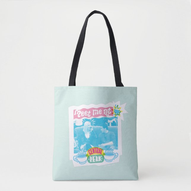 Treffen Sie mich im zentralen Perk Neon Graphic Tasche (Vorderseite)