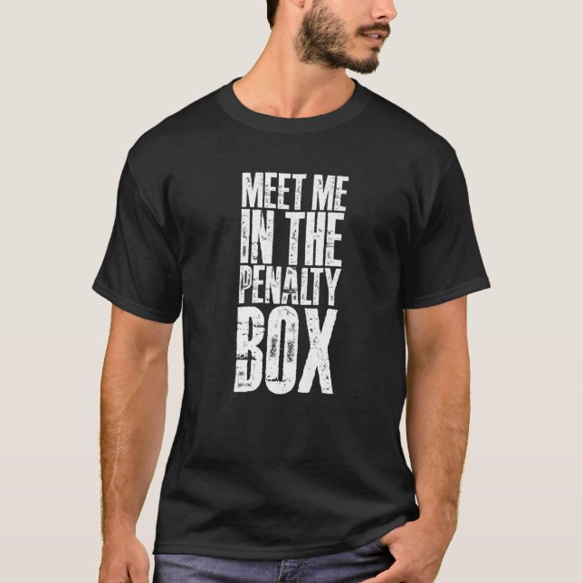 Treffen Sie mich in der Prämie T-Shirt (Vorderseite)