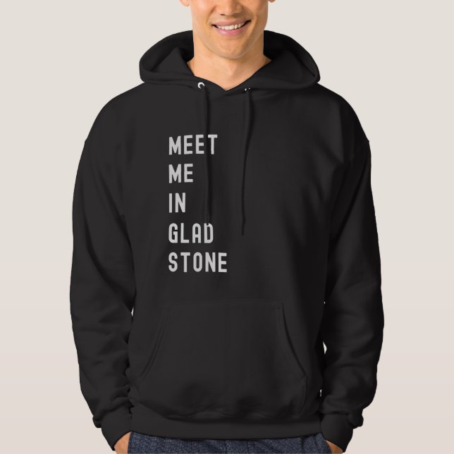Treffen Sie mich in Gladstone, Queensland, Austral Hoodie (Vorderseite)