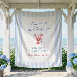 Treffen Sie mich in Hamptons Bachelorette Wandteppich