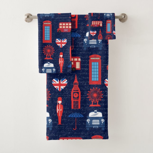 Treffen Sie mich in London Towel Badhandtuch Set (Insitu)