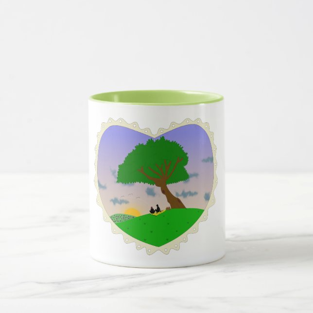 Treffen Sie mich unter dem Baum Tasse (Zentrum)