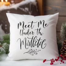 TREFFEN SIE MICH UNTER DEM MISTLETOE CHRISTMAS wei