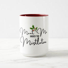 Treffen Sie mich unter der romantischen Tasse Mist