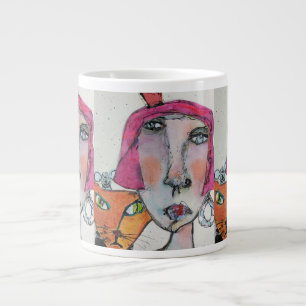 Treffen Sie Tom und Jerry Jumbo Tasse