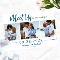 Treffen Sie uns im Ziel Save the Date 3 Foto