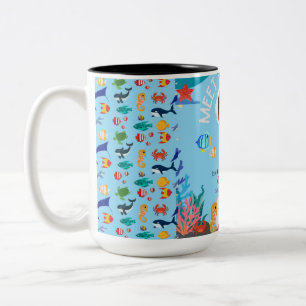 Treffen Sie unsere Jungen-Baby-Party-Einladung - U Zweifarbige Tasse