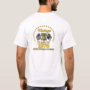 Treffen T-Shirt der Abschlussklasse 1976 der Fayet