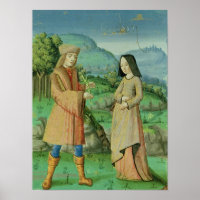 Treffen von Aeneas und Anne, der Schwester von Did
