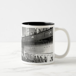 Treffende Quäker, von Ackermanns Zweifarbige Tasse