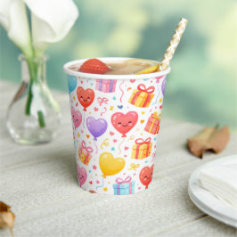 TreHeart Luftballon-Party-Tasse für viele Anlässe Pappbecher