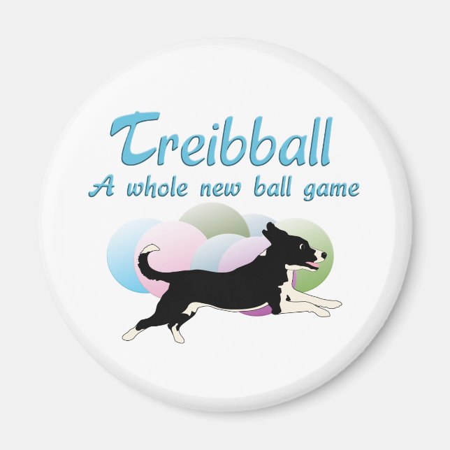Treibball Magnet (Vorne)