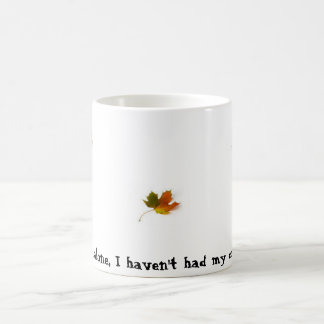 Treibe ich allein, ich habe getrunken nicht meinen kaffeetasse