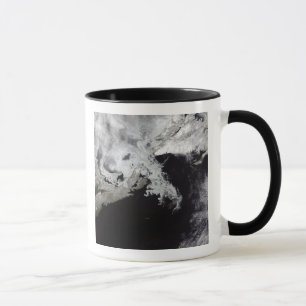 Treibeis füllt den Golf von St Lawrence Tasse