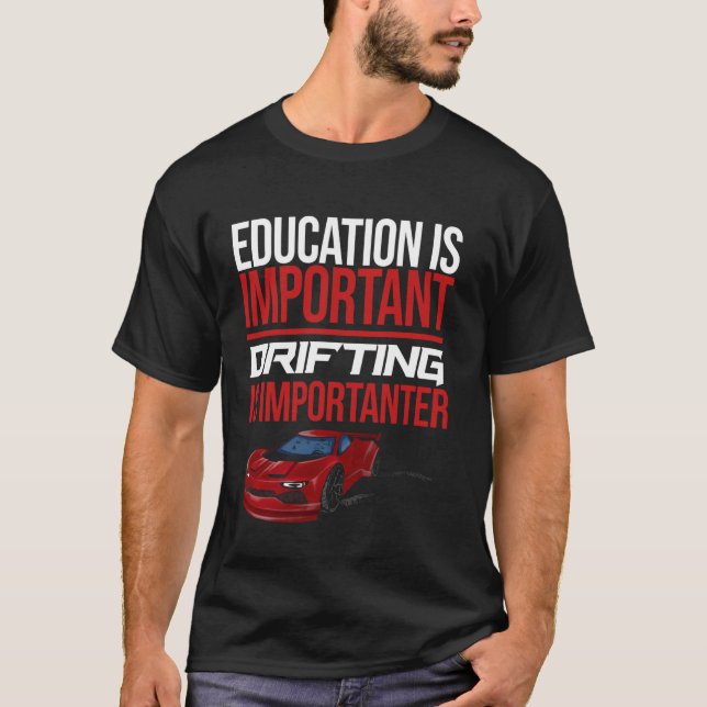 Treibender Humor T-Shirt (Vorderseite)